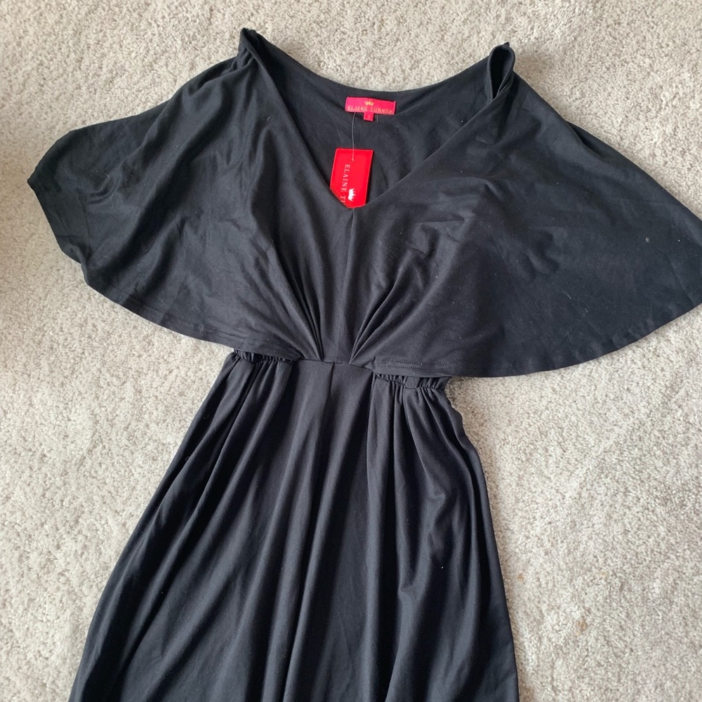 ELAINE TURNER BLACK DRESS